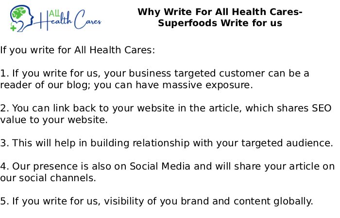 Why Write For Us All Health Cares- Write for us 