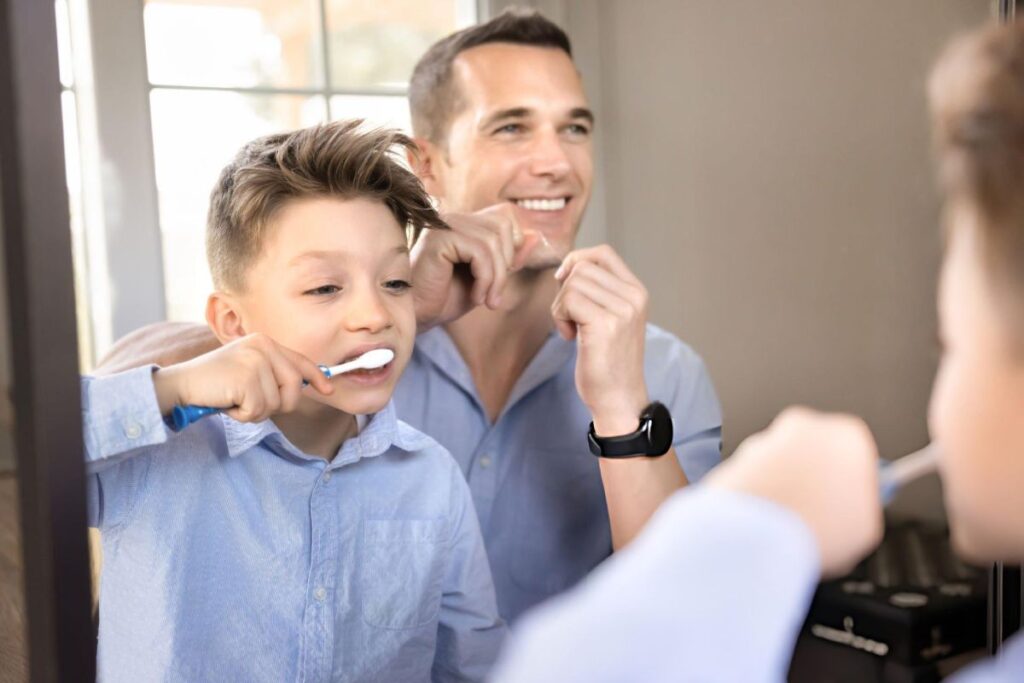 Brushing and Flossing